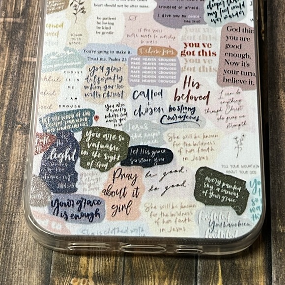 5for$10 College Positive Motivation and Mental Health IPhone 15 Pro Phone Case - Picture 3 of 6